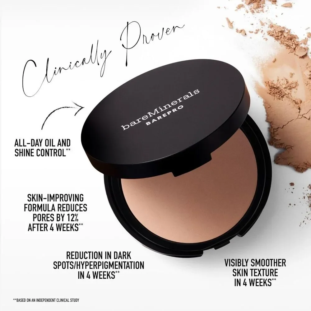 BareMinerals Barepro Skin-Perfecting Matte Powder Foundation With Squalene - Picture 2 of 4